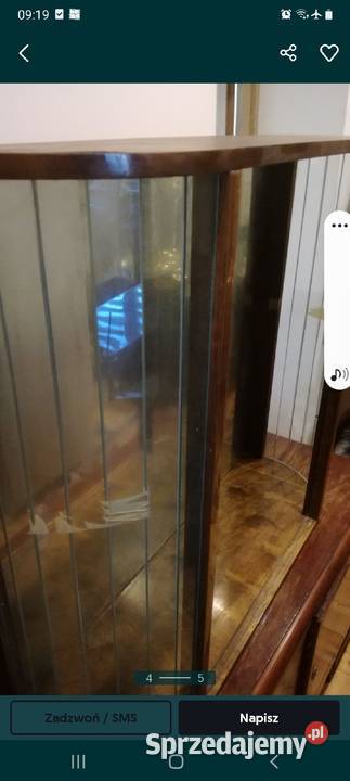 Nadstawka góra kredensu witryny prl Gdańsk