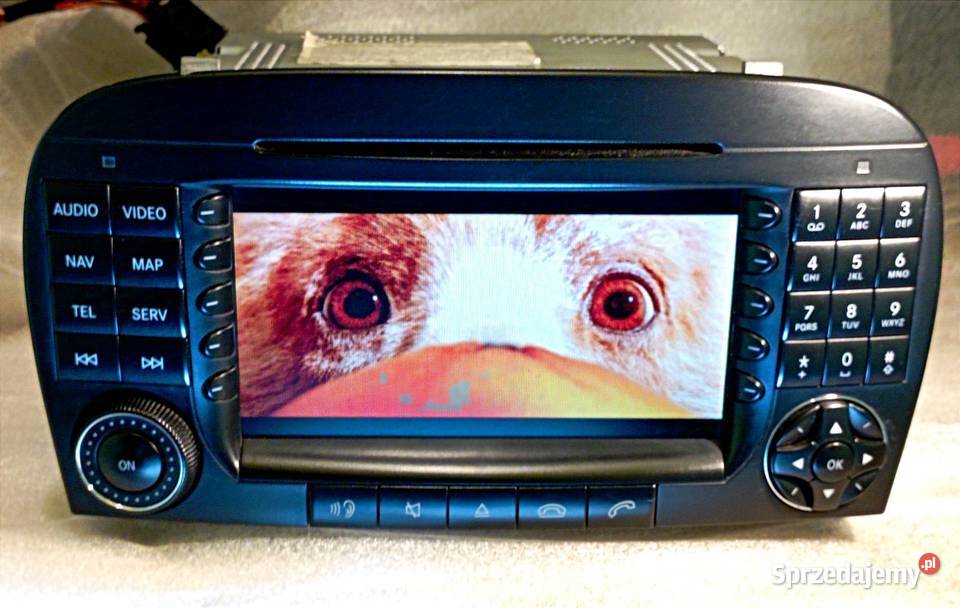 W230 R230 SL Mercedes Radio Nawigacja Europa Konin