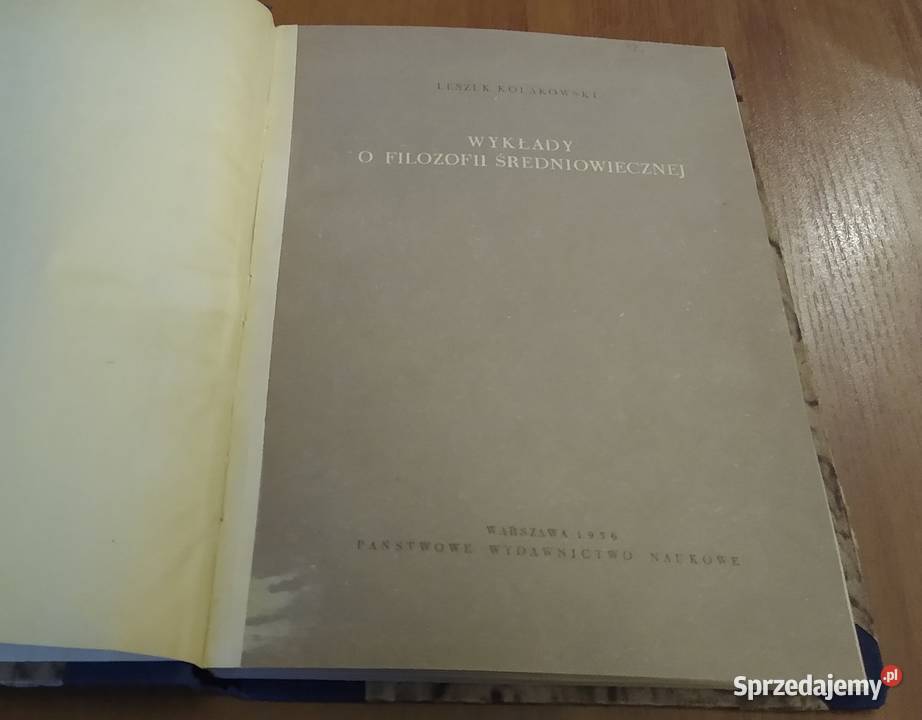 Wykłady o filozofii średniowiecznej Leszek Książki naukowe i popularnonaukowe Gdańsk