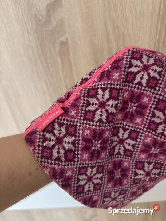 Czapka Kari Traa 100 wool wełna norweski wzór Skarżysko-Kamienna