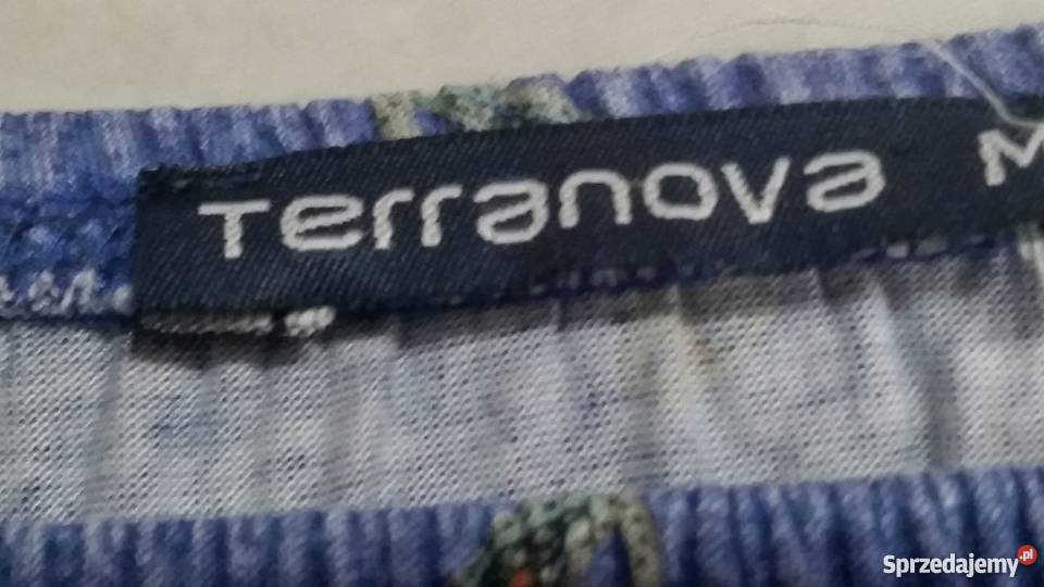 Terranowa Koszulka wzory pawie oczka orientalna kolorowy Topy i koszulki Kielce