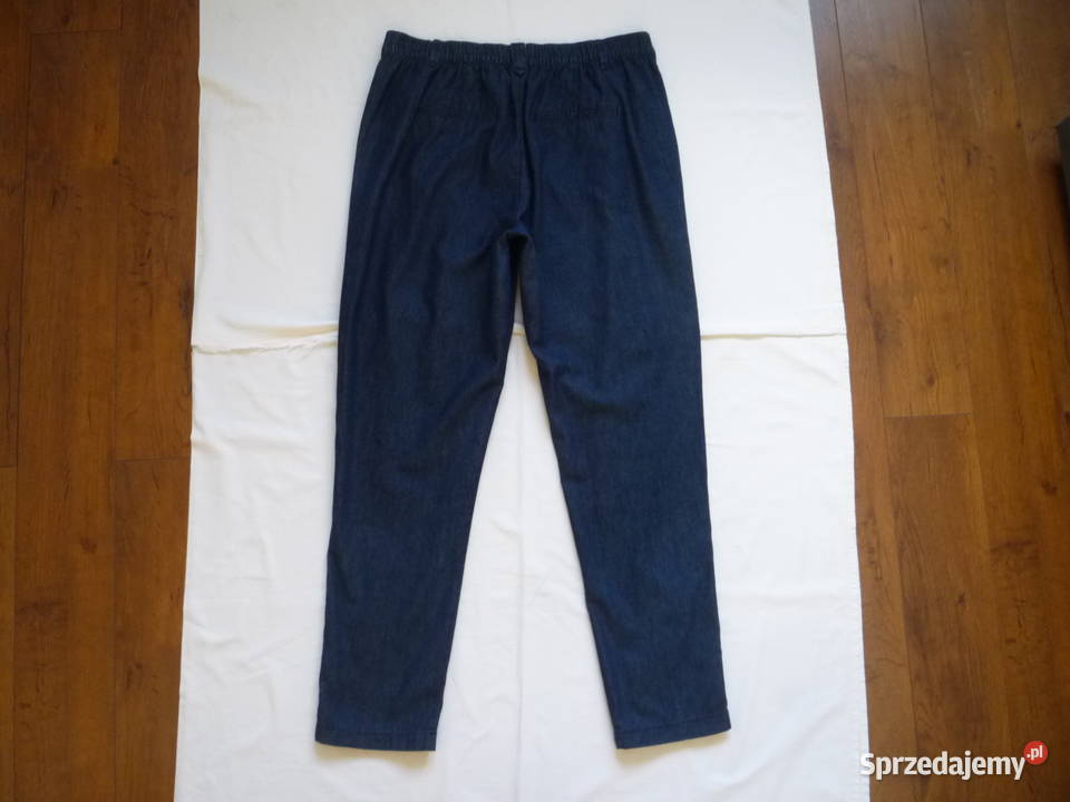 Orsay 38M Granatowe Spodnie Cienki Jeans Nowe Szczecin