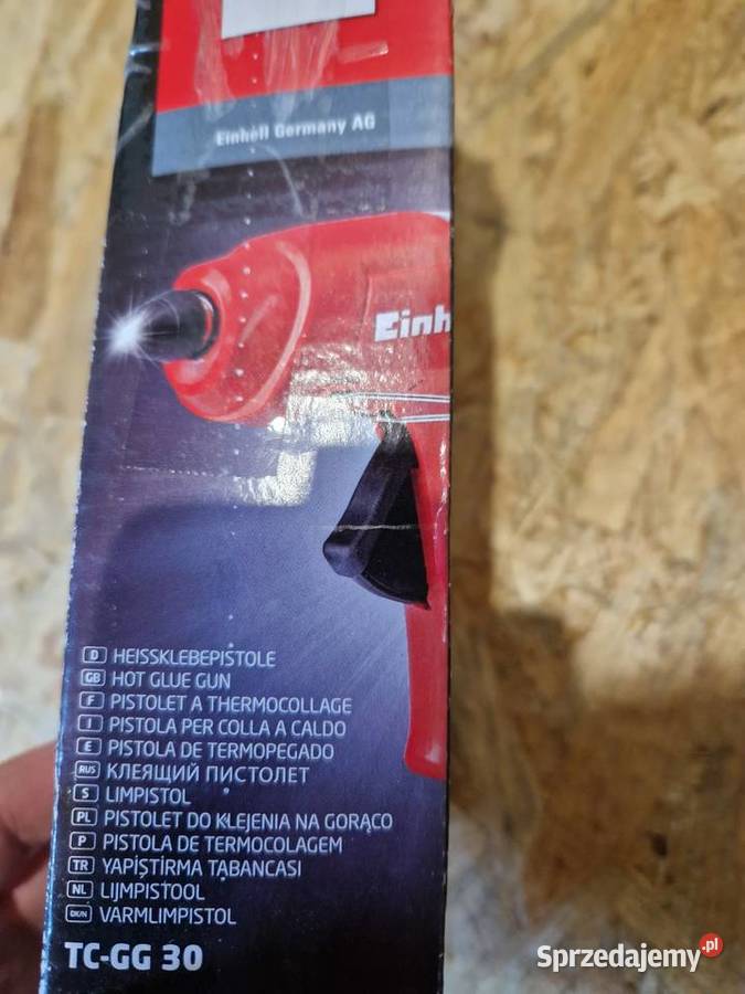 PISTOLET DO KLEJU NA GORĄCO EINHELL TCGG 30 Elektryczne Głogowa