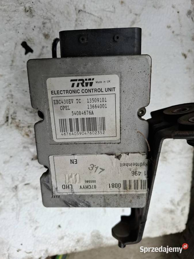 Pompa Hamulcowa ABS Opel Vectra C 20D