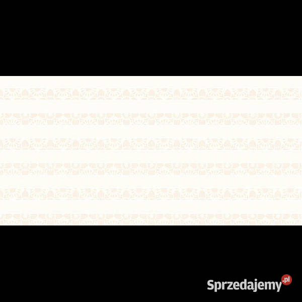 Dekor Piumetta bianco Paski 295 x 595 Paradyż