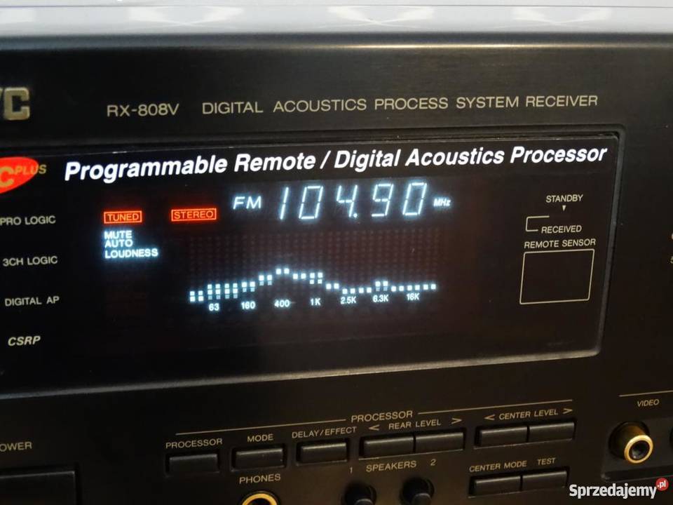 Amplituner JVC RX808V z korektorem mocny 330 wat podkarpackie Jasło