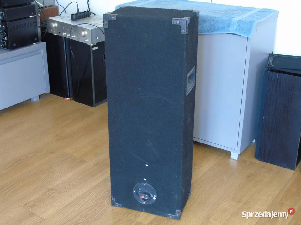 Kolumna estradowa Omnitronic 500 wat sprawne Słuchawki i głośniki Jasło