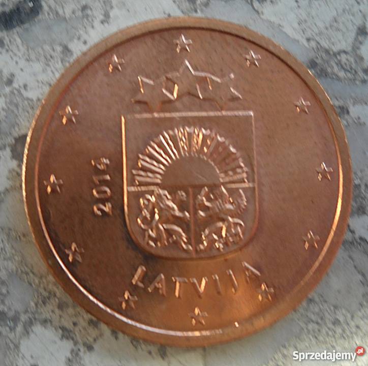 ŁOTWA2 EURO CENTY2014 r sprzedam