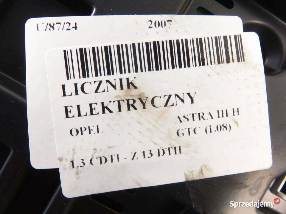 LICZNIK OPEL ASTRA III H 13 CDTI 13267544FZ