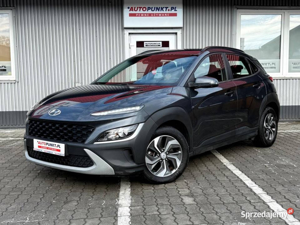 HYUNDAI Kona 2021r Fvat 23 Bezwypadkowy automatyczna Rzeszów sprzedam