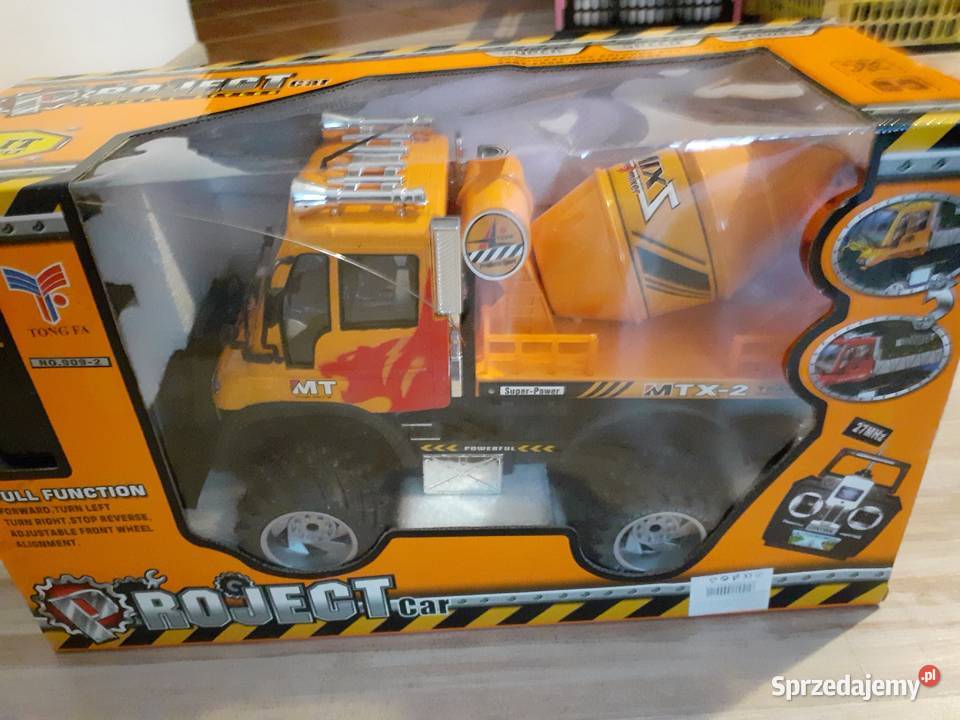 duży samochód betoniarka Gdańsk