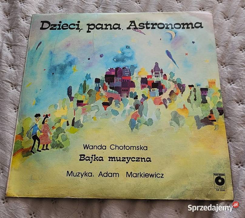 Dzieci Pana Astronoma płyta winylowa z roku 1986 płyta winylowa Muzyka Chełmno