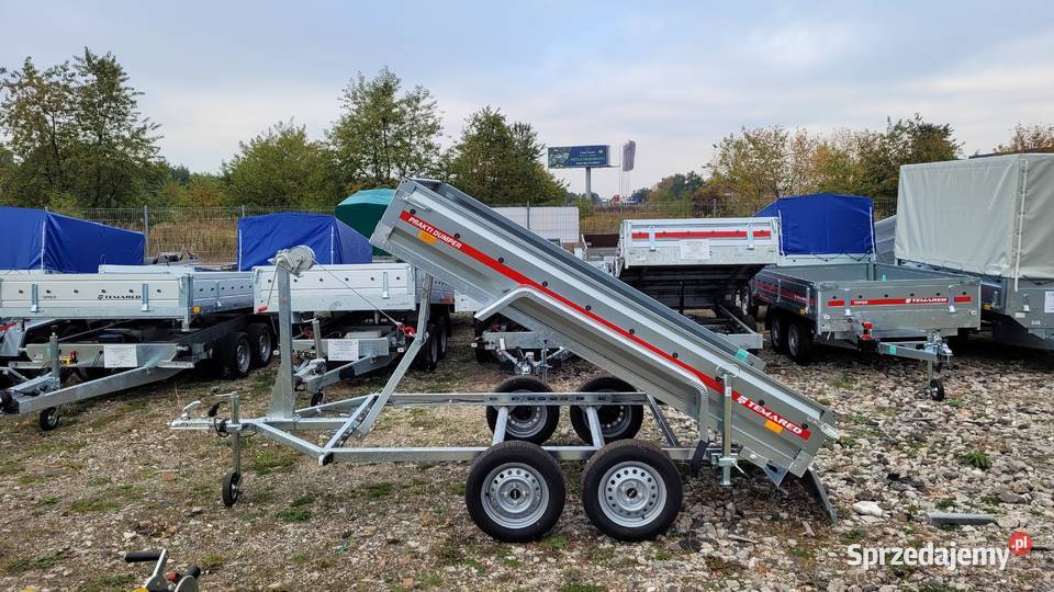 Przyczepa WYWROTKA 750DMC Temared 263x135 tandem