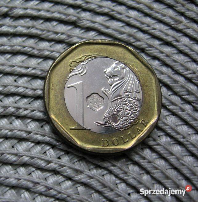 Singapur 1 Dolar 2014r Kalisz