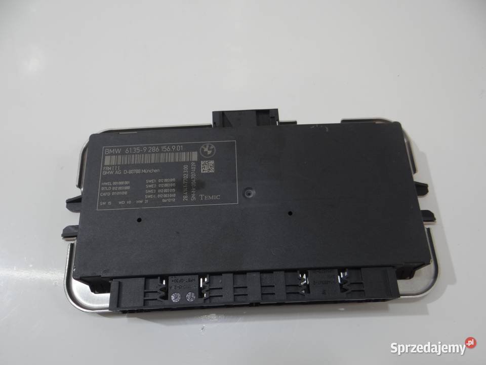 MODUŁ STEROWNIK ŚWIATEŁ BMW X3 F25 9286156 osobowe