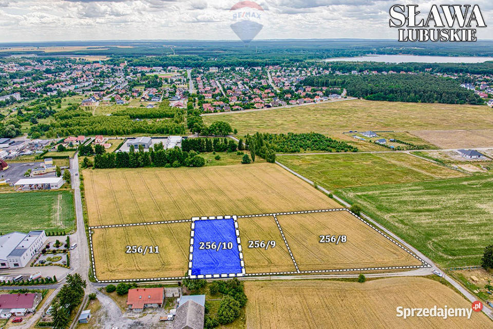 Działka inwestycyjna w Sławie 2115 m 25610 polna Sława