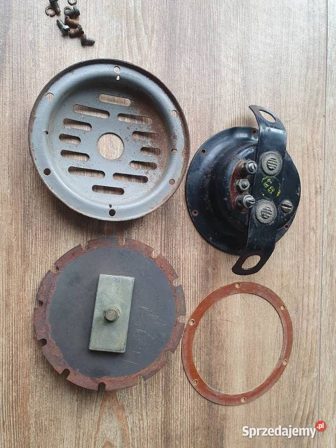 Klakson sygnal Wsk mo6 b1 64 dwuramowka 1969 Zamość