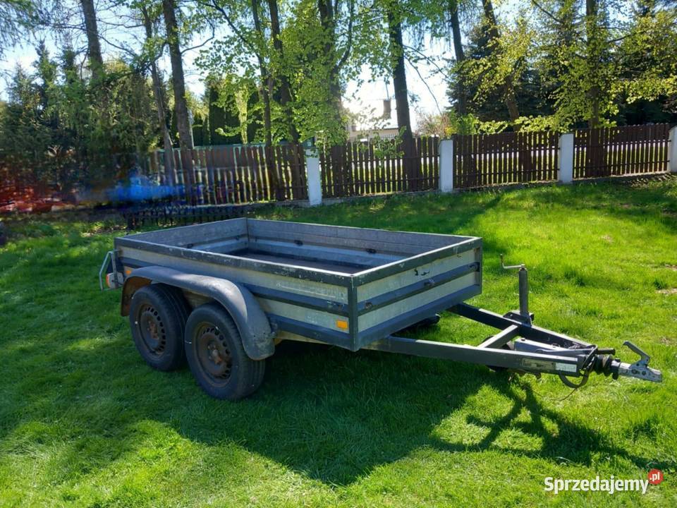 Przyczepka dwuosiowa samochodowa Gdów