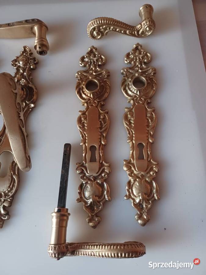 Klamki i szyldy mosiężne Poznań