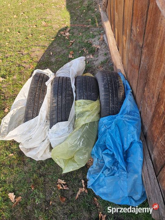 Sprzedam opony letnie fiat punto lato Dąbie