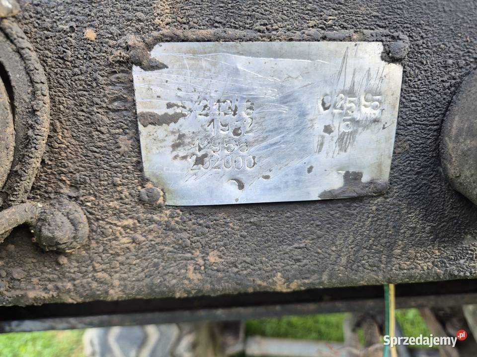 Rozrzutnik obornika dwuosiowy 6 ton Racibórz