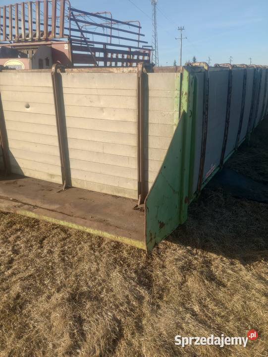 Zabudowa do wywrotki nieuszkodzony Gostyń sprzedam