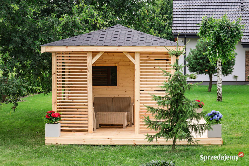 Domek narzędziowy z altaną San Marco z możliwym łódzkie Radomsko