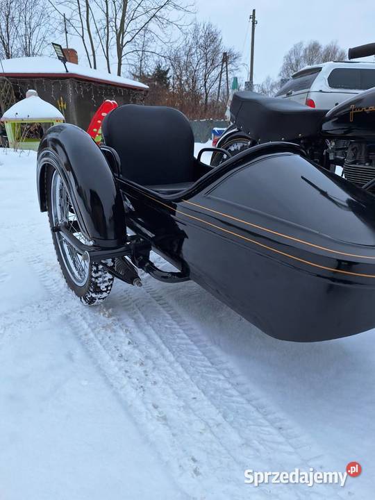Junak M 10 z bocznym wózkiem nieuszkodzony lubelskie Kraśniczyn