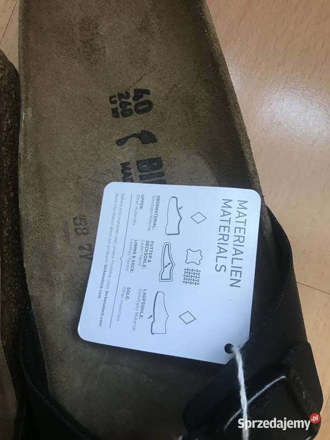 klapki damskie birkenstock nowe 40 Granica