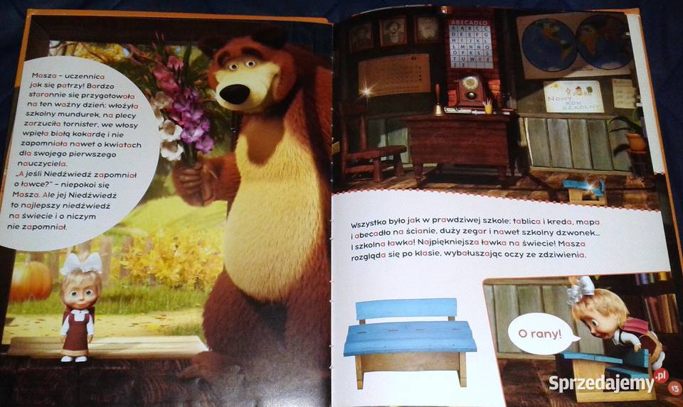 Masza i Niedźwiedź Moje Abecadło A 1 Chełm