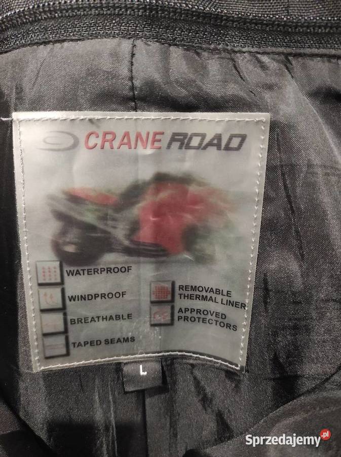 Spodnie motocyklowe L męskie CraneRoad