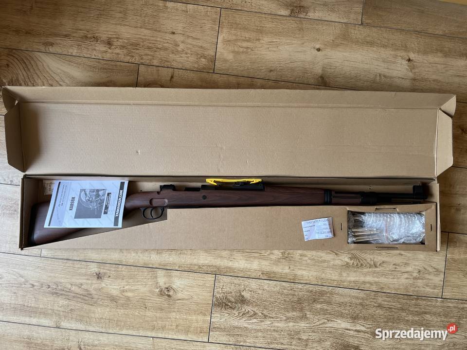 Replika ASG Kar98 Double Bell sprężynowy kolba z