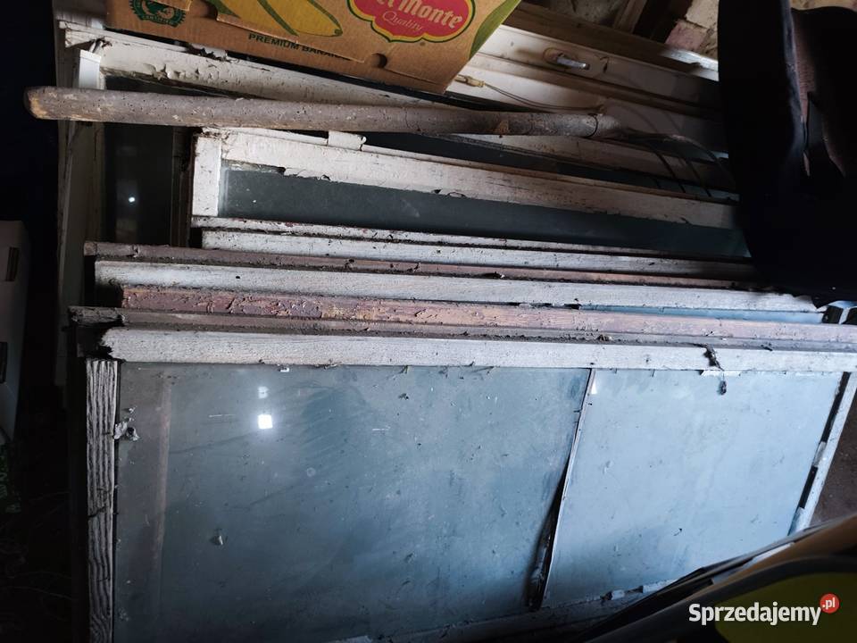 Okna drewniane różne rozmiary duża ilość Jabłonowo Pomorskie