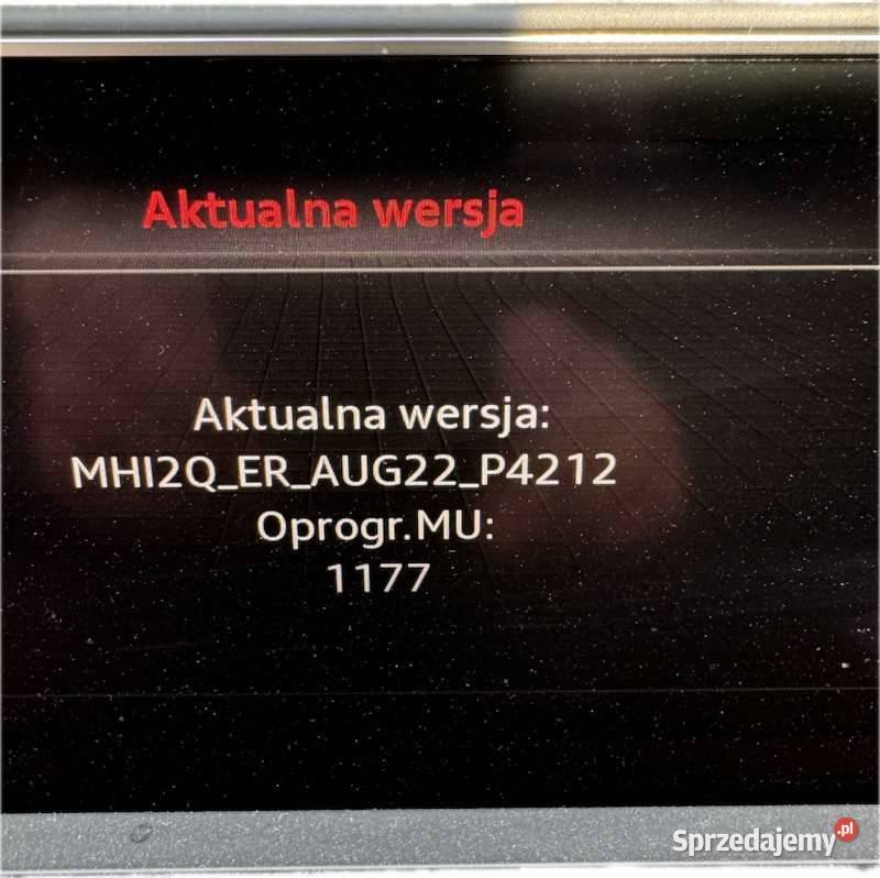 Audi Android Auto i CarPlay A4 A5 A6 A7 Q5 SQ5 Łódź