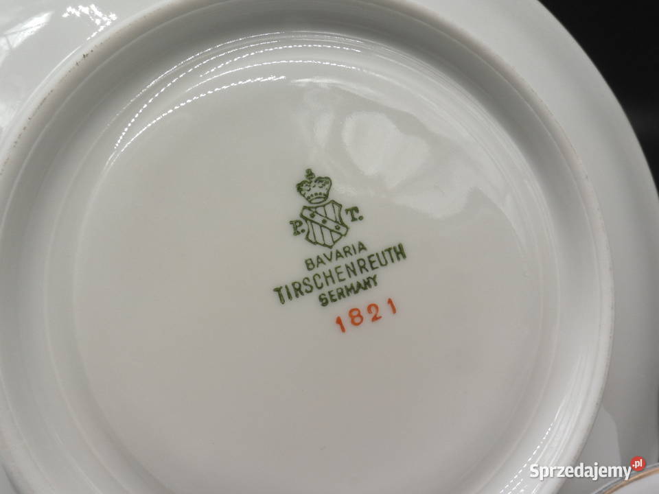 Filiżanka porcelanowa Tirschenreuth wielkopolskie Raszków