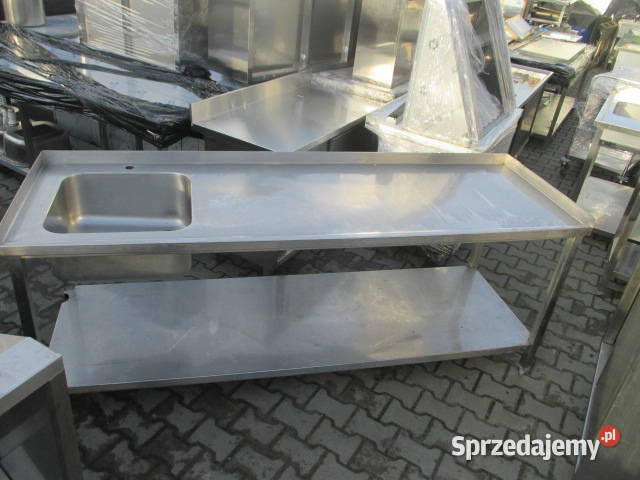 Zlew Gastronomiczny Stół Ze Zlewem Z Półką wielkopolskie Ostrów Wielkopolski