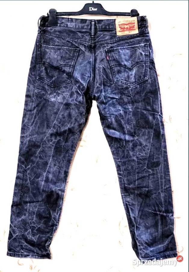 Klasyczne Jeansy Levi Strauss męskie rozmiar W34 Odzież codzienna śląskie Poraj sprzedam