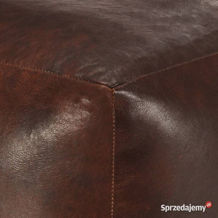 vidaXL Puf ciemnobrązowy 40x40x40 SKU248127 mazowieckie Warszawa
