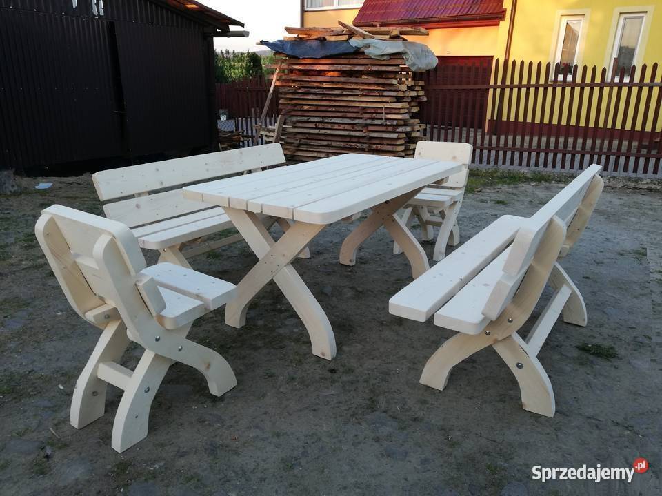 Komplet ogrodowy na tarasy altany knajpy itp łódzkie Skierniewice