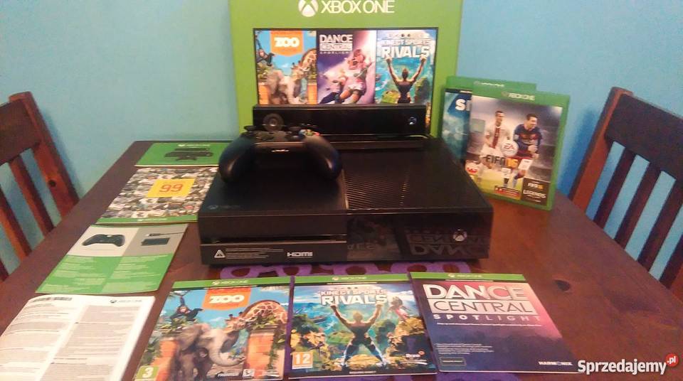 Xbox One 500gb Kinect Gry GTA 5 TEKKEN 7 Pabianice