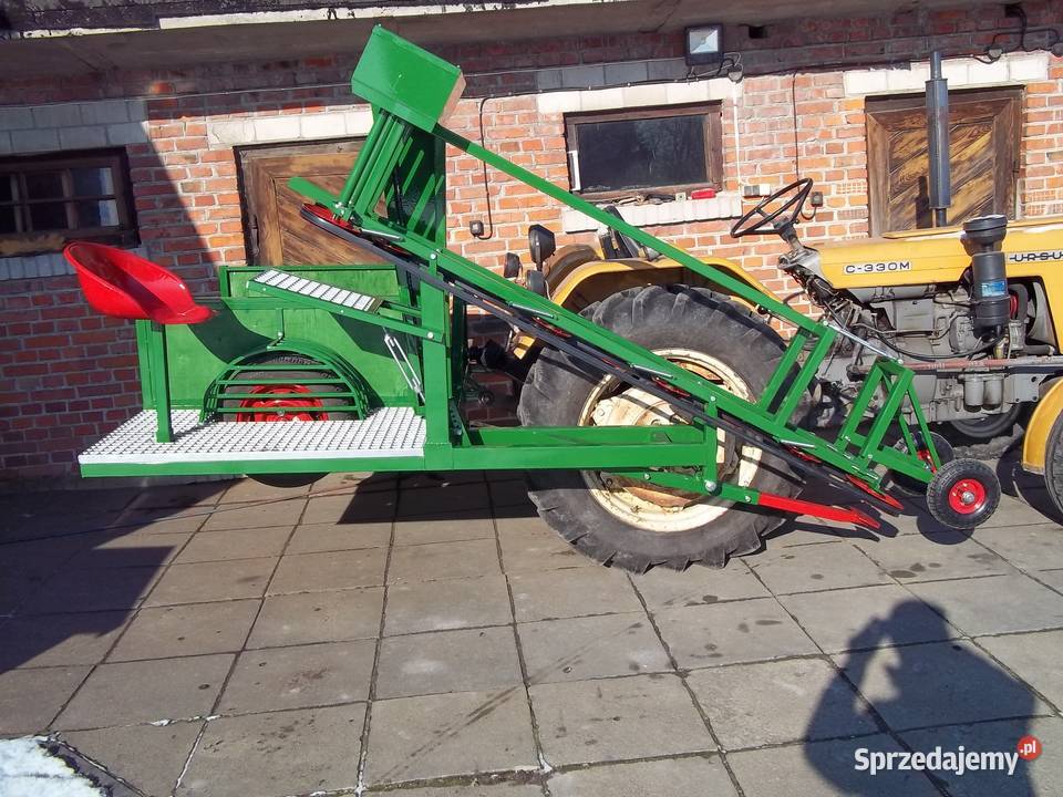 Kombajn do kopania czosnku kopaczka czosnek Kasiłan