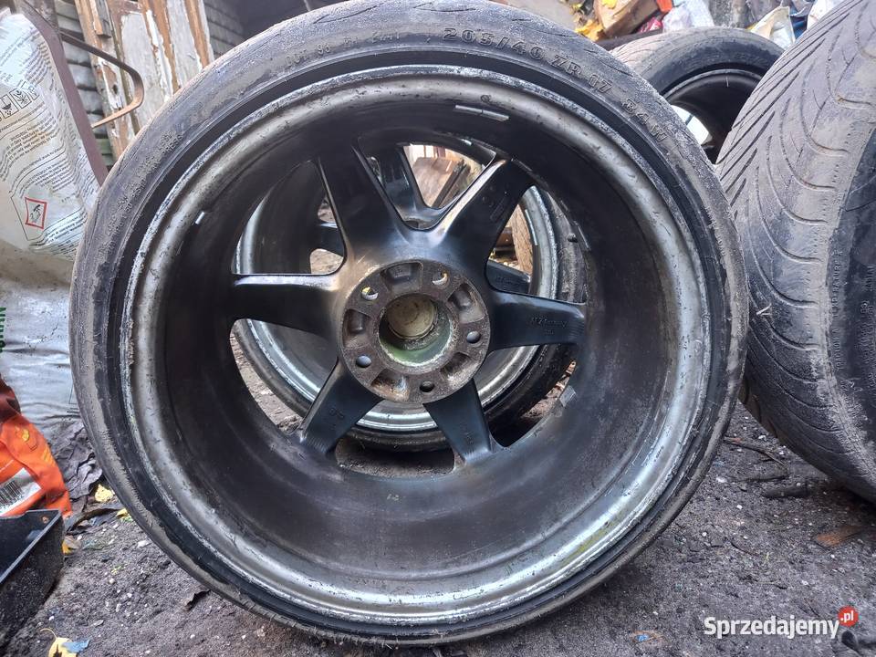 Felgi aluminiowe AEZ 17 5x120 opony letnie BMW Luborcza