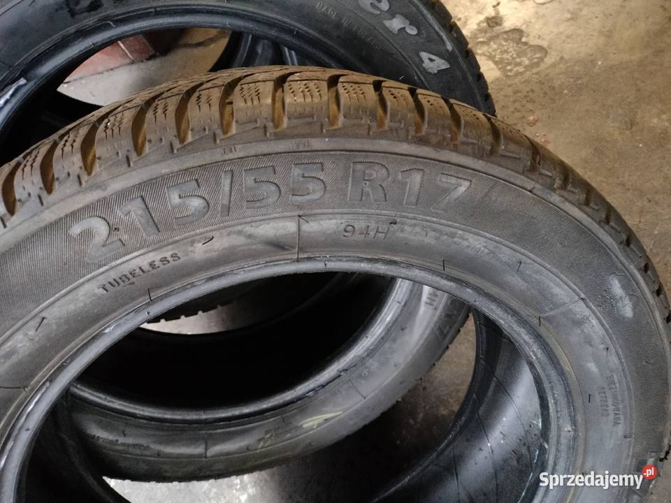 Opony zimowe 21555R17 94H używane Kraków