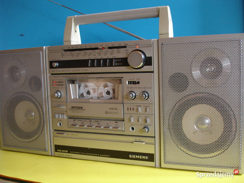 Radiomagnetofon SIEMENS RS806