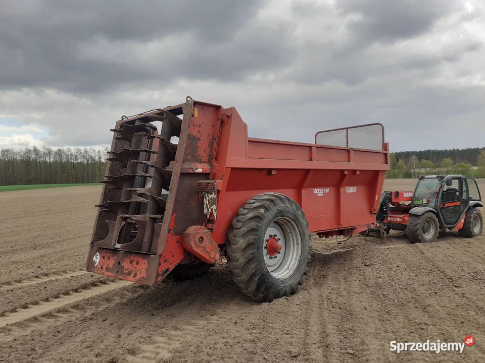 Rozrzutnik obornika gilibert 10 ton Lulkowo