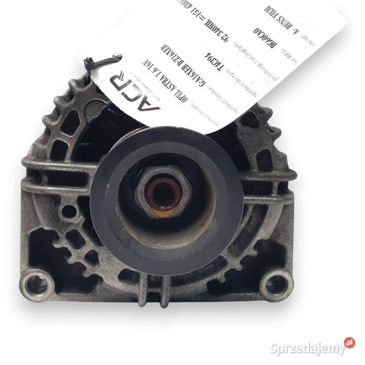 ALTERNATOR Opel Astra H Zafira B 16 16V 13229984 lubelskie Chełm