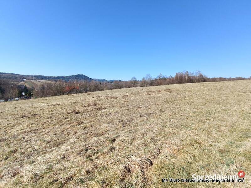 Widokowa 99 arowa działka w Jasienicy Rosielnej Jasienica Rosielna