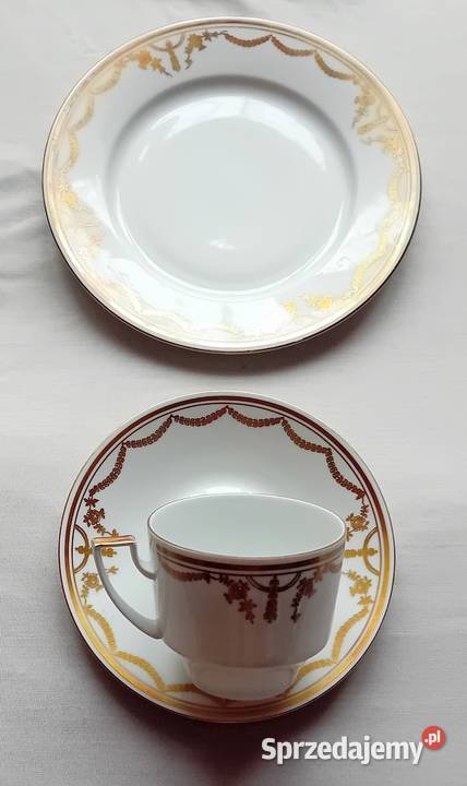 Trio śniadaniowe porcelana Pinkenhammer sprzedam