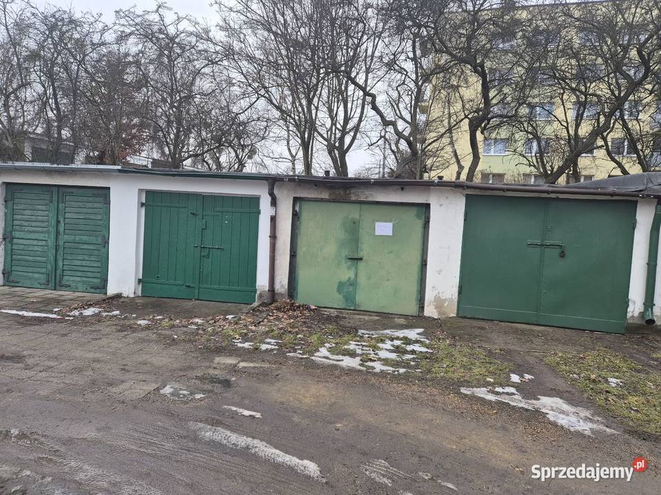 Garaż murowany z kanałem oświetlenie śląskie Bytom sprzedam