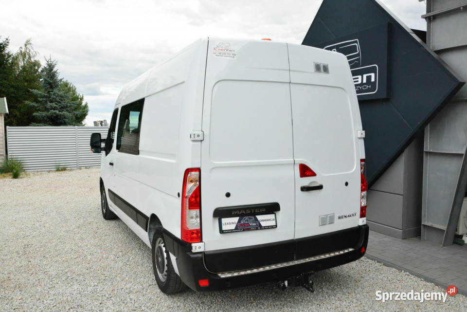Renault Master 7 osobowy brygadówka doka pełna wspomaganie kierownicy mazowieckie